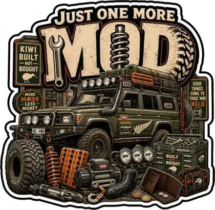 Just One More Mod sticker