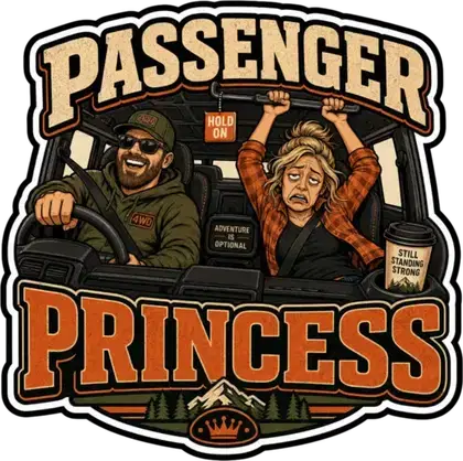 Passenger Princess sticker