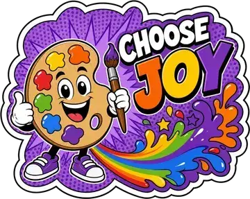 Choose Joy sticker