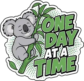 One Day at a Time sticker