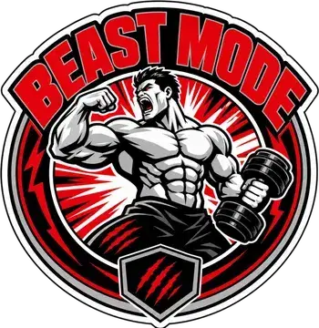 Beast Mode sticker