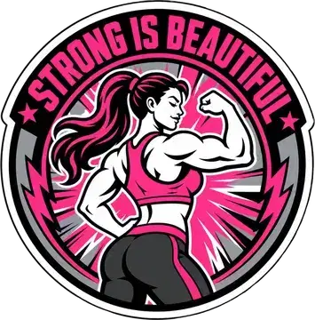 Strong Is Beautiful sticker