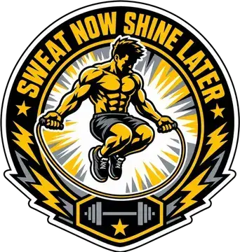 Sweat Now Shine Later sticker