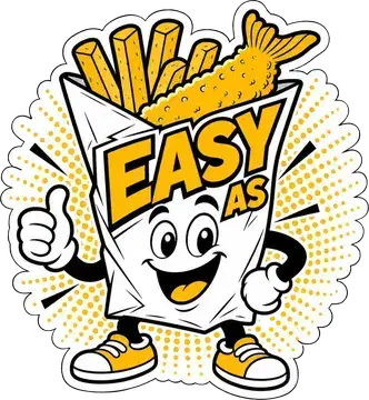 Easy As sticker