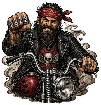 Knucklehead Kane sticker