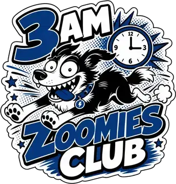 3am Zoomies Club sticker