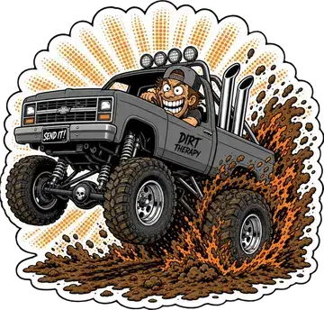 Dirt Therapy sticker