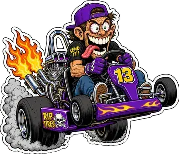 Kart Chaos sticker