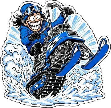 Snow Machine sticker