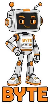 Byte Big Son robot family sticker