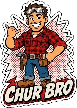 Chur Bro - Builder sticker