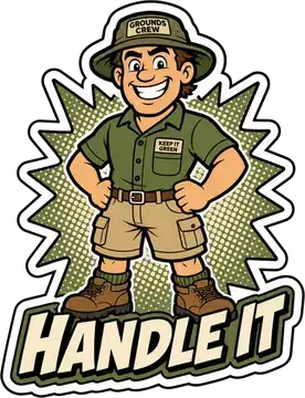 Handle It - Grounds Crew sticker