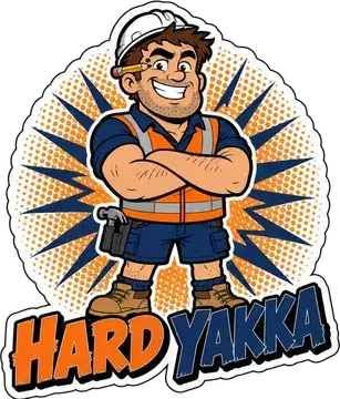 Hard Yakka - Tradie sticker