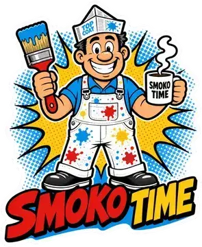Smoko Time - Painter sticker