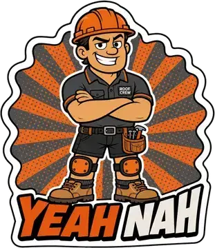 Yeah Nah - Roofer sticker