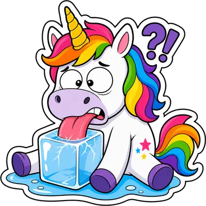 Unicorn sticker from the Unicorn Pack
