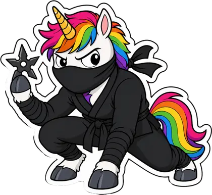 Unicorn sticker from the Unicorn Pack